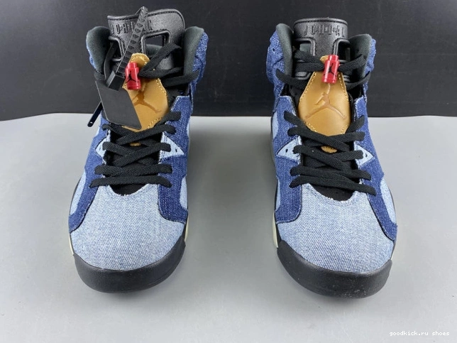 Cheap Denim Air 6 CT5350-401 Washed Jordan 0705